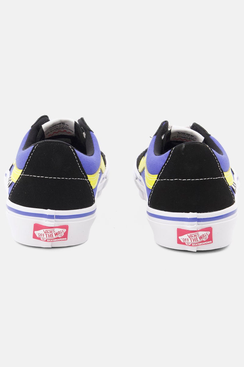 VANS Men Skate SK8-Low Lace Up Skateboard Shoes, Multicolor - Image 4